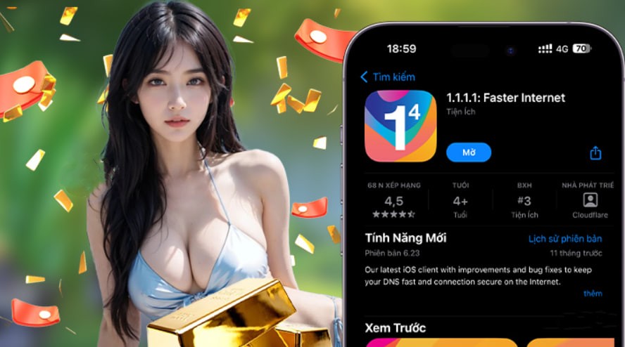Hình ảnh quảng cáo của net13 hiển thị nền tảng và các lợi ích